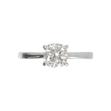 Cathedral Solitaire Frame 1.8mm thickness Yellow Gold
