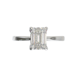 Cathedral Solitaire Frame 1.8mm thickness Yellow Gold