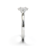 Cathedral Solitaire Frame 1.8mm thickness Yellow Gold