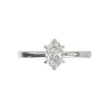 Cathedral Solitaire Frame 1.8mm thickness Yellow Gold