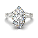 Cathedral Solitaire Frame 1.8mm thickness Yellow Gold