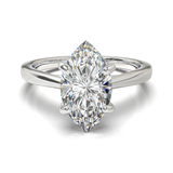 Cathedral Solitaire Frame 1.8mm thickness Yellow Gold