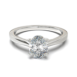 Cathedral Solitaire Frame 1.8mm thickness Yellow Gold