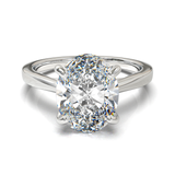 Cathedral Solitaire Frame 1.8mm thickness Yellow Gold