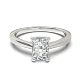 Cathedral Solitaire Frame 1.8mm thickness Yellow Gold