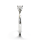 Cathedral Solitaire Frame 1.8mm thickness Yellow Gold