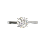 Cathedral Solitaire Frame 1.8mm thickness Yellow Gold