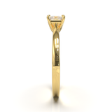Cathedral Solitaire Frame 1.8mm thickness Yellow Gold