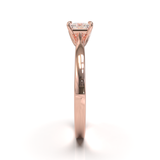 Cathedral Solitaire Frame 1.8mm thickness Yellow Gold