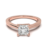 Cathedral Solitaire Frame 1.8mm thickness Yellow Gold
