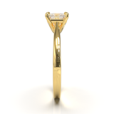 Cathedral Solitaire Frame 1.8mm thickness Yellow Gold