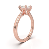 Cathedral Solitaire Frame 1.8mm thickness Yellow Gold
