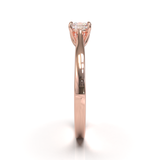 Cathedral Solitaire Frame 1.8mm thickness Yellow Gold