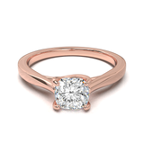 Cathedral Solitaire Frame 1.8mm thickness Yellow Gold