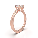 Cathedral Solitaire Frame 1.8mm thickness Yellow Gold