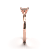 Cathedral Solitaire Frame 1.8mm thickness Yellow Gold