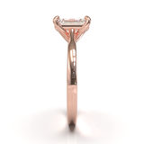 Cathedral Solitaire Frame 1.8mm thickness Yellow Gold