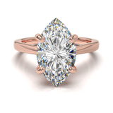Cathedral Solitaire Frame 1.8mm thickness Yellow Gold