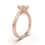 Cathedral Solitaire Frame 1.8mm thickness Yellow Gold