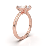 Cathedral Solitaire Frame 1.8mm thickness Yellow Gold