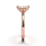 Cathedral Solitaire Frame 1.8mm thickness Yellow Gold