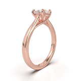Cathedral Solitaire Frame 1.8mm thickness Yellow Gold