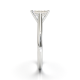 Cathedral Solitaire Frame 1.8mm thickness White Gold