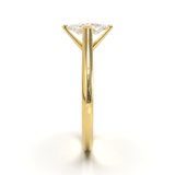 Cathedral Solitaire Frame 1.8mm thickness Yellow Gold