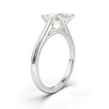 Cathedral Solitaire Frame 1.8mm thickness White Gold