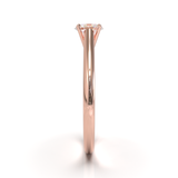 Cathedral Solitaire Frame 1.8mm thickness Rose Gold