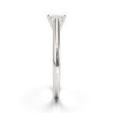 Cathedral Solitaire Frame 1.8mm thickness White Gold