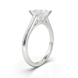 Cathedral Solitaire Frame 1.8mm thickness White Gold