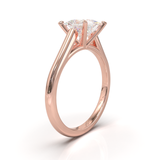 Cathedral Solitaire Frame 1.8mm thickness Rose Gold