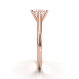 Cathedral Solitaire Frame 1.8mm thickness Rose Gold