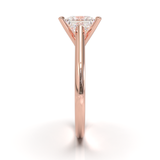 Cathedral Solitaire Frame 1.8mm thickness Rose Gold