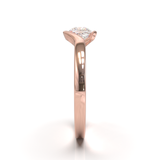 Rose Gold Floating Frame