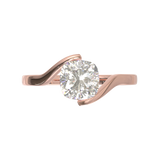 Rose Gold Floating Frame