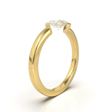 Yellow Gold Floating Frame