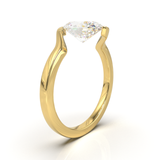 Yellow Gold Floating Frame