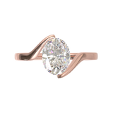 Rose Gold Floating Frame