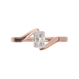 Rose Gold Floating Frame