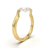 Yellow Gold Floating Frame