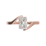 Rose Gold Floating Frame