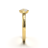 Yellow Gold Floating Frame