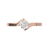 Rose Gold Floating Frame