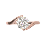 Rose Gold Floating Frame