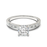 Pavé Frame 3,2,1 White Gold