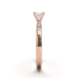Pavé Frame 3,2,1 Rose Gold
