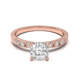 Pavé Frame 3,2,1 Rose Gold