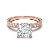 Pavé Frame 3,2,1 Rose Gold